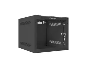 Lanberg Armario Rack 4U Bastidor de Pared Negro WF10-2304-10B