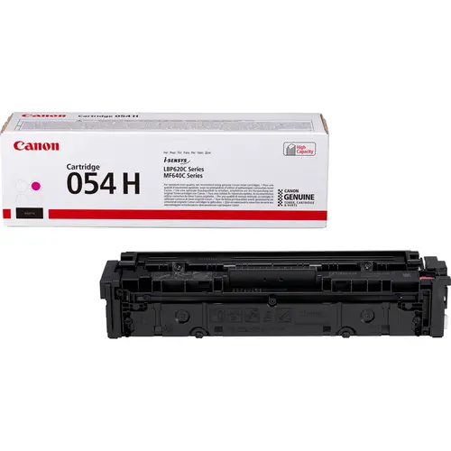 Canon 054H Cartucho de Tóner Original Magenta