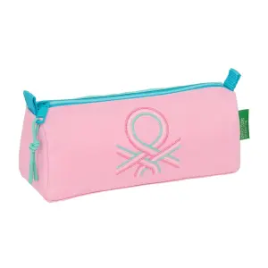Safta Benetton Dolce Portatodo Rosa Pastel - Cremallera - 1.20L - 210x70x80mm