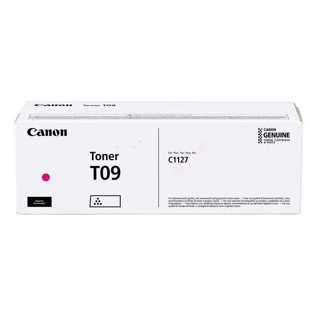 Canon T09 Cartucho de Tóner Original Magenta
