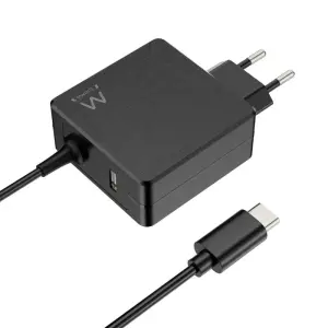 Ewent Cargador USB-C PD 65W con Puerto USB-A