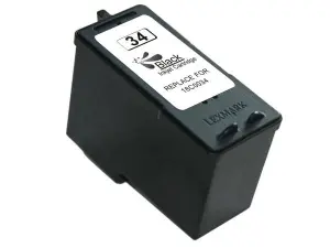 Lexmark 34 Negro Cartucho de Tinta Genérico - Reemplazo 18C0034E