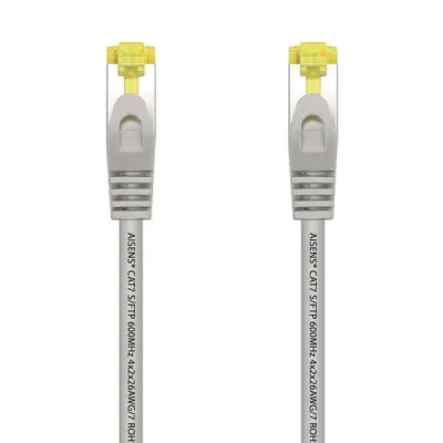Aisens Cable de Red RJ45 LSZH Cat.7 600 MHz S/FTP PIMF AWG26 3.0M Gris