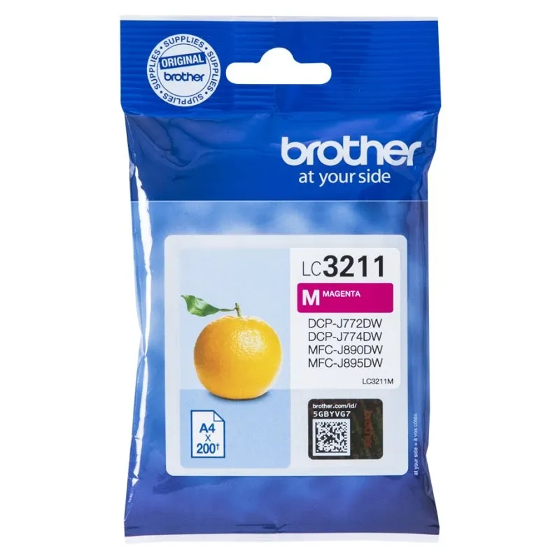 Brother Tinta Magenta DCP-J572DW MFC-J491DW/J497DW/J890DW/J895DW