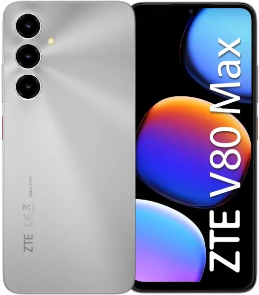 ZTE Blade V80 Max Smartphone 6.9" - 4 GB RAM - 128 GB - 120 Hz - 50 MP - 6000 mAh - Plata