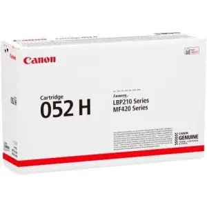 Canon 052H Cartucho de Tóner Negro Original