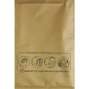 Fellowes Bankers Box Pack de 50 Bolsas de Burbujas Acolchadas 350x470mm con Cierre Autoadhesivo