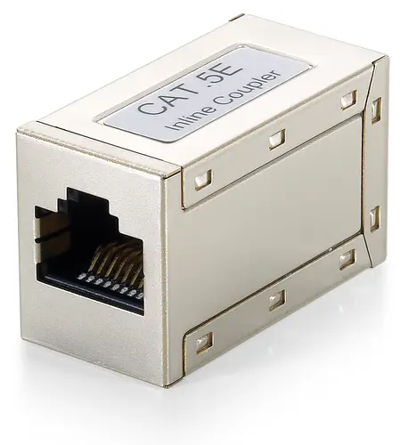 Equip Adaptador RJ45 Cat.5e Apantallado Hembra - Hembra Premium