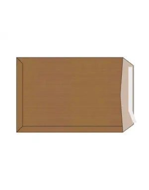 Sam Bolsa K-12 Din B4 Folio Autoadhesivo 250X353 90 Gramos Kraft 250 Unidades
