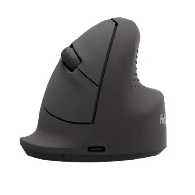 Fellowes Ratón Ergonómico Vertical Inalámbrico Mediano Diestro 800/1600DPI Negro