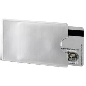 Durable Funda De Protección Para Tarjeta De Crédito RFID - Retail Pack Transparente - 3U