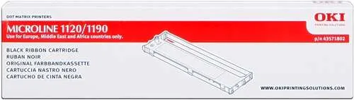 Oki Ml1120/Ml1190 Negra Cinta Matricial Original - 43571802