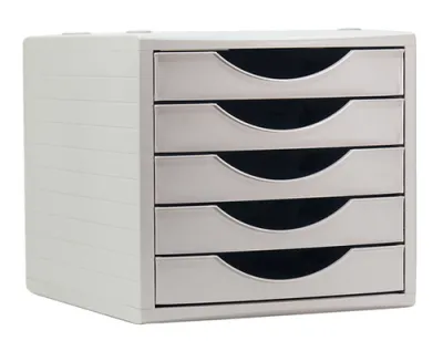 Archivo 2000 Módulo Archivotec 5 Cajones Formato DIN A4 340x270x260 mm Gris