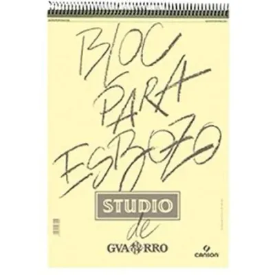 Canson Bloc Para Esbozo Studio Espiral 50H A5 90g Microperforado Blanco Ambarfilado