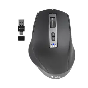 Mouse NGS Inalambrico Multidispositivo Bluetooth Laser Recargable