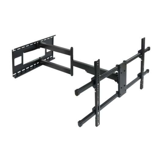 Tooq Soporte De Pared Con Brazo Articulado Para Tv De 43"-80" - Gran Angular - Giratorio E Inclinable - Peso Max 50Kg - Vesa 800X400Mm - Color Negro