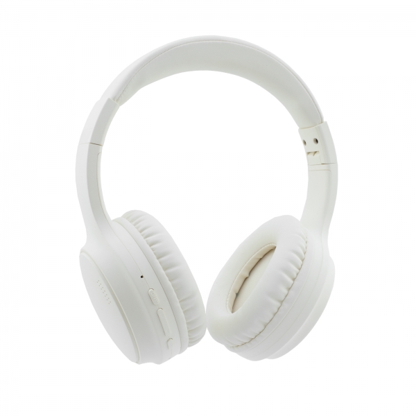 Coolbox Air-40 Auriculares Bluetooth - Anc - 25 Horas De Autonomía - Plegables - Color Blanco
