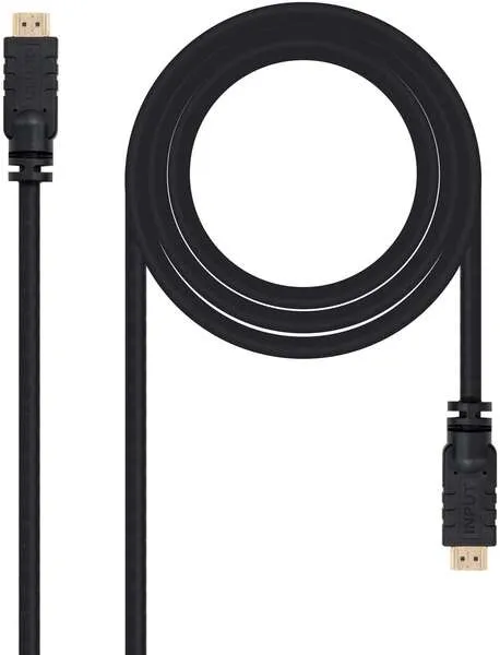 Nanocable Cable Hdmi V1.4 Con Repetidor Macho A Hdmi V1.4 Macho 15M - Alta Velocidad - Color Negro