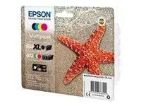 Epson Tinta Multipack BK/C/M/Y 603XL para XP-2100, 3100, 4100 / WF-2830DWF, 2850DWF