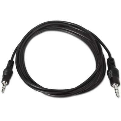 Aisens Cable Audio Estéreo Jack 3.5/M - Jack 3.5/M Negro 1.5M