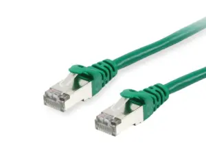 LATIGUILLO APANTALLADO S/FTP CATEGORIA 6A LIBRE DE HALOGENOS 10G 20M COLOR VERDE EQUIP 606410