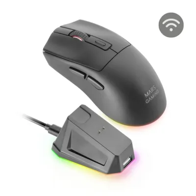 Mars Gaming MMT3 Mouse Inalámbrico Bluetooth RGB 14400 DPI