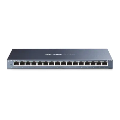 Tp-Link Switch De 16 Puertos Gigabit No Gestionable - Tecnologia Verde - Control De Flujo - Plug & Play