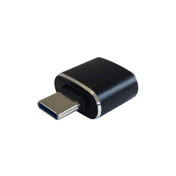 Aisens Mini Adaptador Usb 3.1 Gen2 10Gbps 3A - Tipo Usb-C/M-A/H - Color Negro