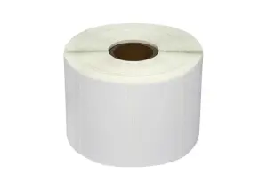 Zebra Z-Perform 1000T/Z-Select 2000D/2000T Etiquetas Genericas Perforadas 57x32 mm - 1000 Unidades - Reemplaza 800262-125/3006318/880409-031DU