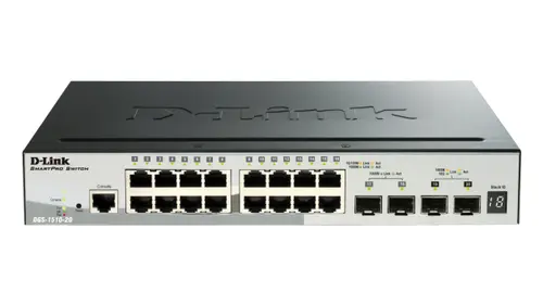 Switch Semigestionable D-Link Stackable Dgs-1510-52Xmp/E 48P Giga Poe (370W)+ 4P 10G Sfp+ Poe (370W)