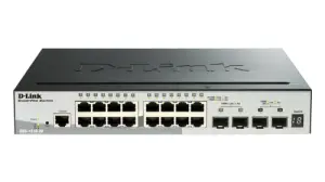 SWITCH SEMIGESTIONABLE D-LINK STACKABLE DGS-1510-52XMP/E 48P GIGA POE (370W)+ 4P 10G SFP+ POE (370W)