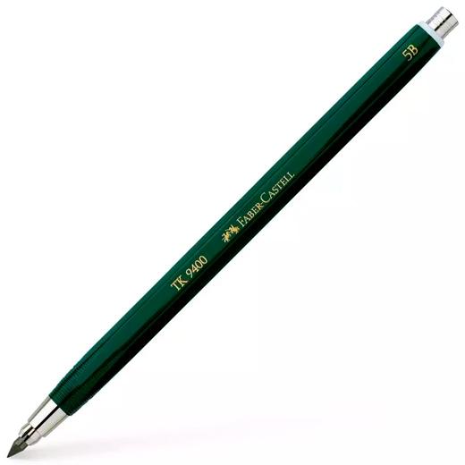 Faber Castell Portaminas Tk9400 3,15Mm Mina 6B Verde