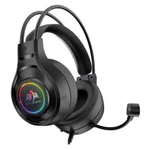 Coolsound G7 Auriculares Gaming con Micrófono Flexible y Iluminación LED - Compatible con PC, PS5, PS4, Xbox 360 y Nintendo Switch