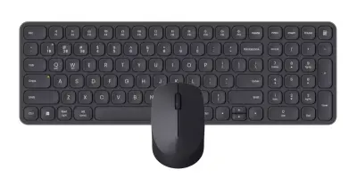 Rapoo 9310M Teclado Ultrafino y Ratón Inalámbricos Bluetooth 2.4GHz 2400 DPI Negro