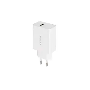 Nanocable Cargador USB 5V 2.1A Blanco