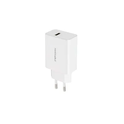 Nanocable Cargador USB 5V 2.1A Blanco