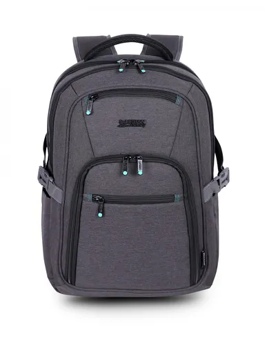 Urban Factory Heavee Green Mochila De Viaje Para Portatil Hasta 14" - Ecologica - Color Gris