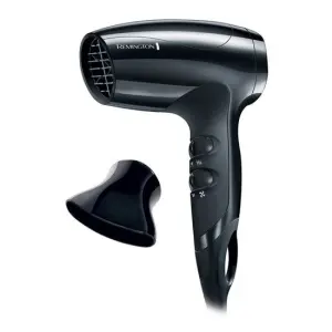 Remington Secador de Viaje Compacto 1800W - Ligero, Modo ECO, 3 Temperaturas, 2 Velocidades