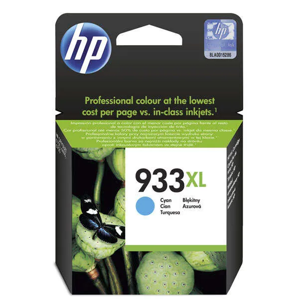 Hp 933Xl Cyan Cartucho De Tinta Original - Cn054Ae