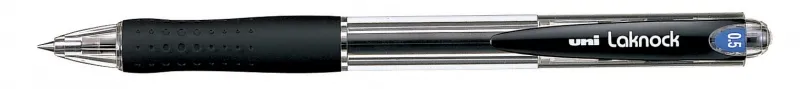 Uni-Ball Laknock Sn-100(05) Boligrafo De Tinta Base Aceite - Punta De Bola 0.5Mm - Tinta Suave Y Duradera - Cuerpo De Plastico - Color Negro