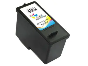 Lexmark 43XL/41 Cartucho de Tinta Color Compatible Reemplazo 18Y0143E/18Y0141E