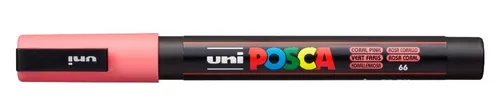 Posca Marcador PC-3M Punta Cónica 0,9 - 1,3 mm Rosa Coral