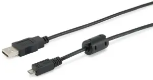 CABLE USB-A A MICROUSB 1.8M EQUIP CON FERRITA 128551