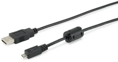 EQUIP Cable USB-A a MicroUSB 1.8M con Ferrita