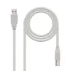 Nanocable Cable Impresora USB-A 2.0 Macho a USB-B Macho 3m