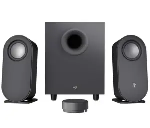 Logitech Z407 Altavoces 2.1 Bluetooth - 80W - Subwoofer 20W - Micro USB, Entrada Jack 3.5mm - Control Inalambrico - Color Negro
