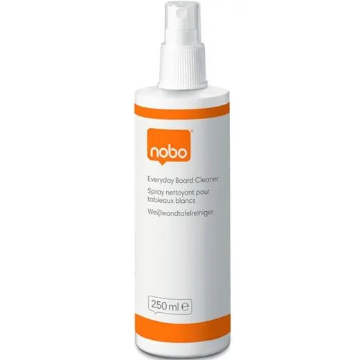 Nobo Spray Limpiador 250Ml Para Pizarra Blanca