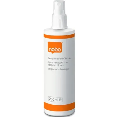Nobo Spray Limpiador 250ml Para Pizarra Blanca