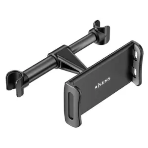 Aisens Soporte Ajustable para Coche con Pivote para Reposacabezas - Negro