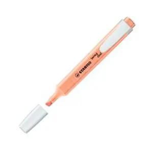 Stabilo Marcador Fluorescente Swing Cool Pastel Coral Caja 10 Unidades